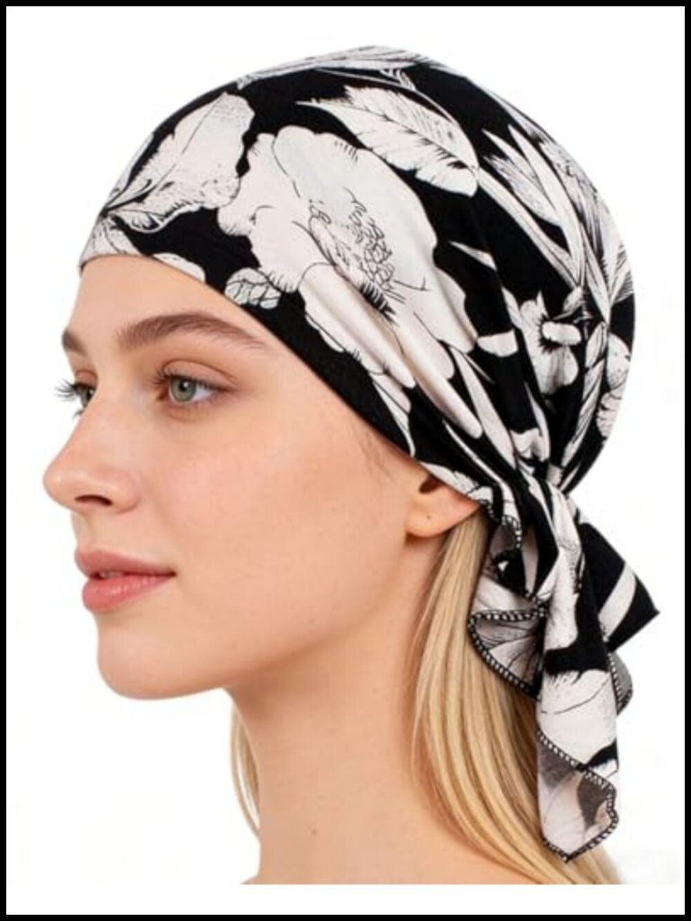 Pre-Tied Chemo Headwear Turban Beanie for Women Hair Loss